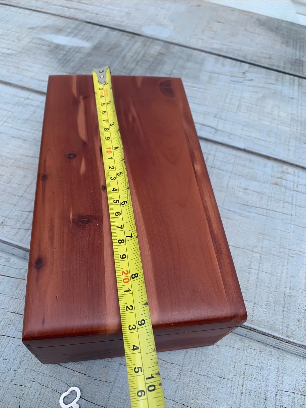 Vintage Lane Mini Cedar Chest JCPenney Gift Registry The Perfect Match Box Key